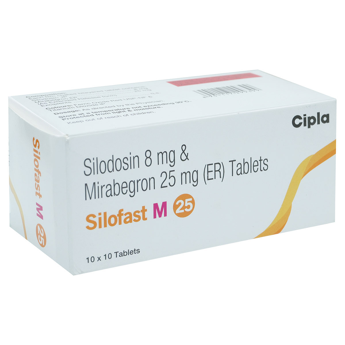 Silofast M 25 Tablet 10's, Pack of 10 TABLETS Silofast M 25 Tablet 10's, Pack of 10 TABLETS