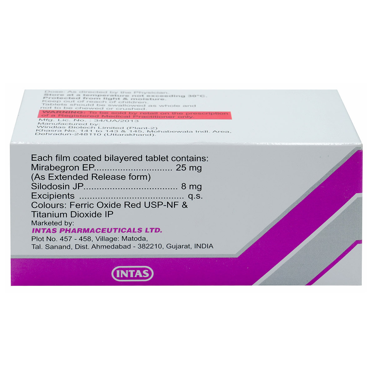 Silotime-M 25 Tablet 10's, Pack of 10 TABLETS Silotime-M 25 Tablet 10's, Pack of 10 TABLETS