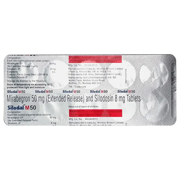 Silodal-M 50 Tablet 10's