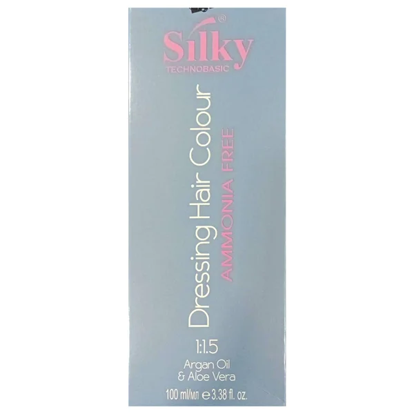 Purederma Silky Dressing Hair Color 1 Black Nero Negro, 100 ml, Pack of 1
