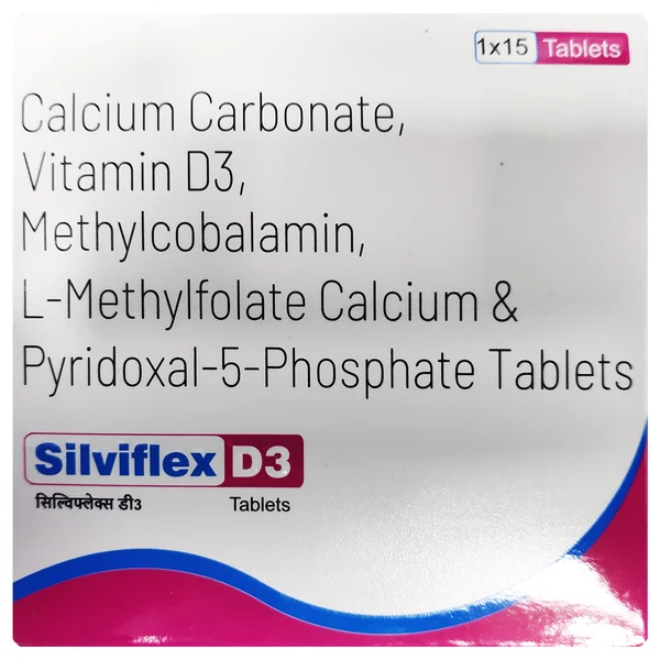 Silviflex D3 Tablet 15's