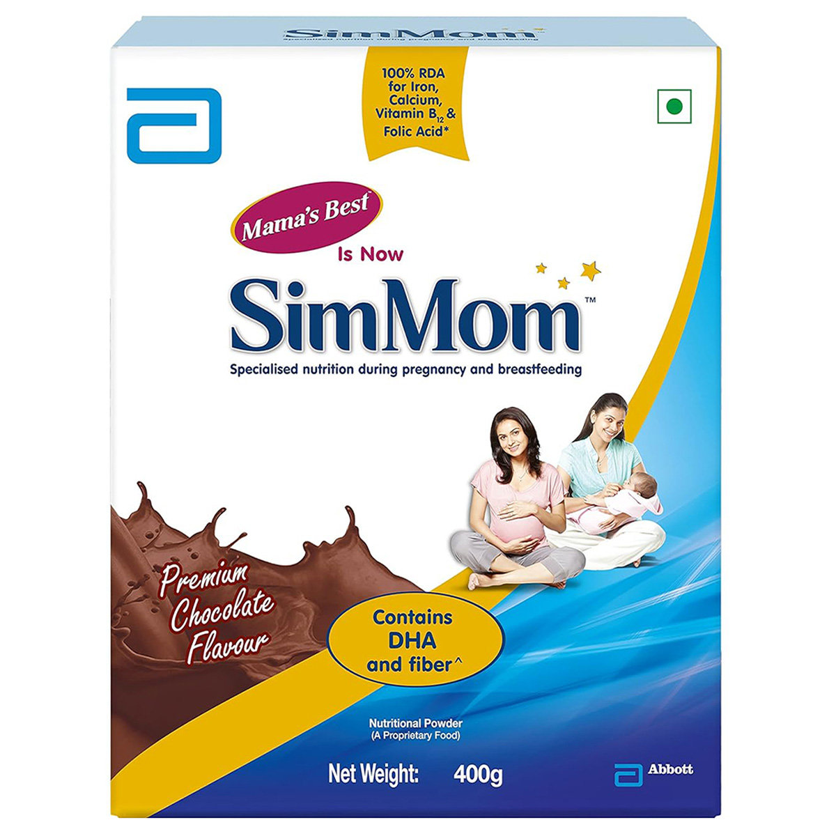 Simmom Chocolate Flavour Powder, 400 gm, Pack of 1 Simmom Chocolate Flavour Powder, 400 gm, Pack of 1