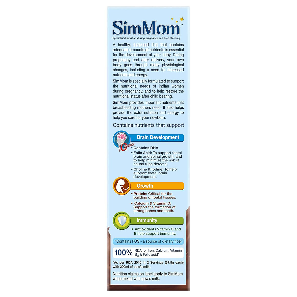 Simmom Chocolate Flavour Powder, 400 gm, Pack of 1 Simmom Chocolate Flavour Powder, 400 gm, Pack of 1