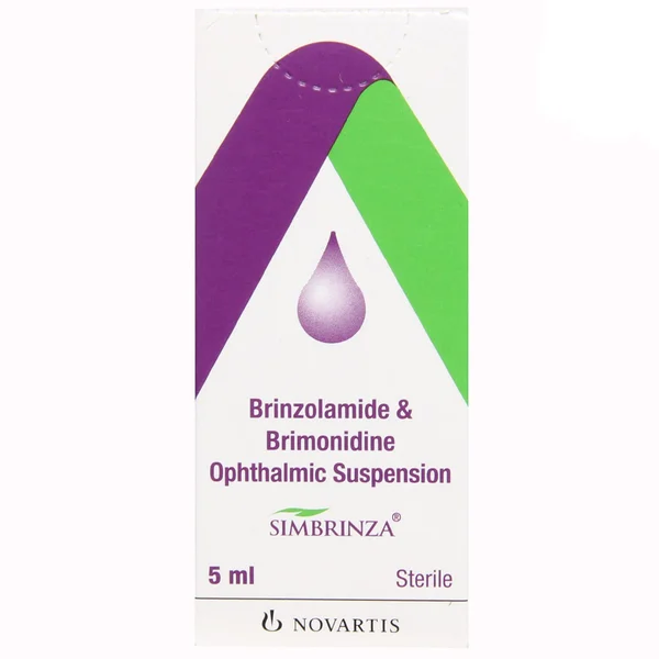 Simbrinza Opthalmic Suspension 5 ml