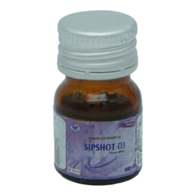 Sipshot-D3 Nano Shot Butterscotch Solution 5 ml, Pack of 1 Solution