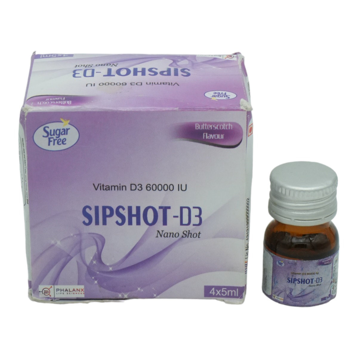 Sipshot-D3 Nano Shot Butterscotch Solution 5 ml, Pack of 1 Solution Sipshot-D3 Nano Shot Butterscotch Solution 5 ml, Pack of 1 Solution