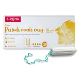 Sirona Now Periods Made Easy Heavy Flow Tampons, 20 Count, Pack of 1