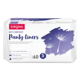 Sirona Dry Comfort Panty Liners Small, 60 Count, Pack of 1