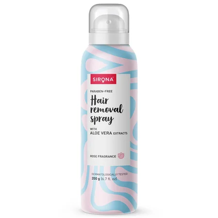 Sirona Hair Removal Spray Rose Fragrance, 200 gm