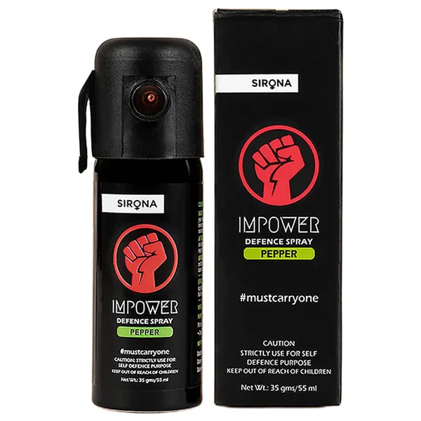Sirona Impower Pepper Defence Spray, 55 ml, Pack of 1