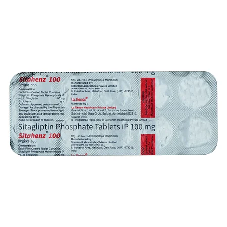 Sitahenz 100 mg Tablet 10's