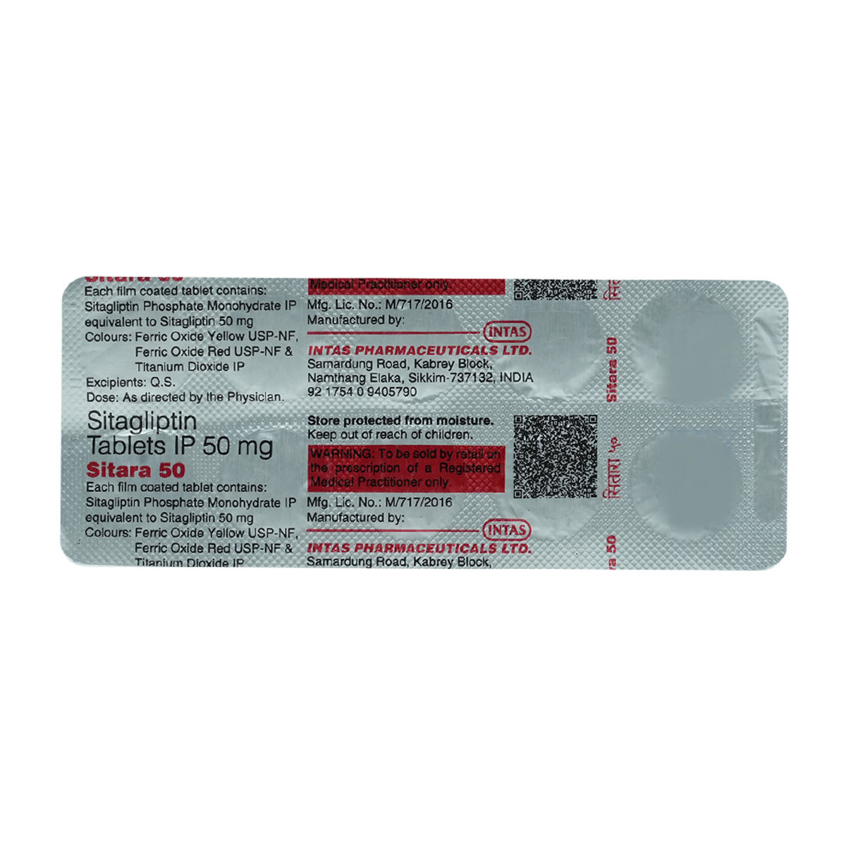 Sitara 50Mg Tab 10'S Price, Uses, Side Effects, Composition Apollo