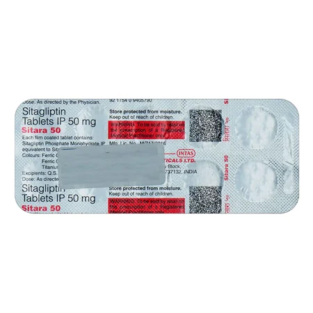 Sitara 50 mg Tablet 10's
