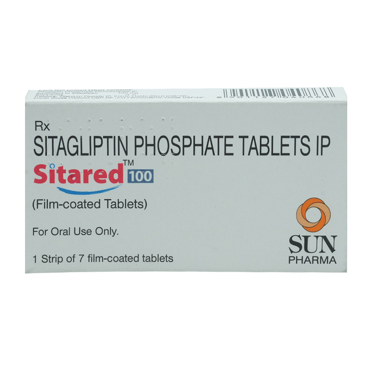 Sitared 100 Tablet 7's, Pack of 7 TabletS Sitared 100 Tablet 7's, Pack of 7 TabletS