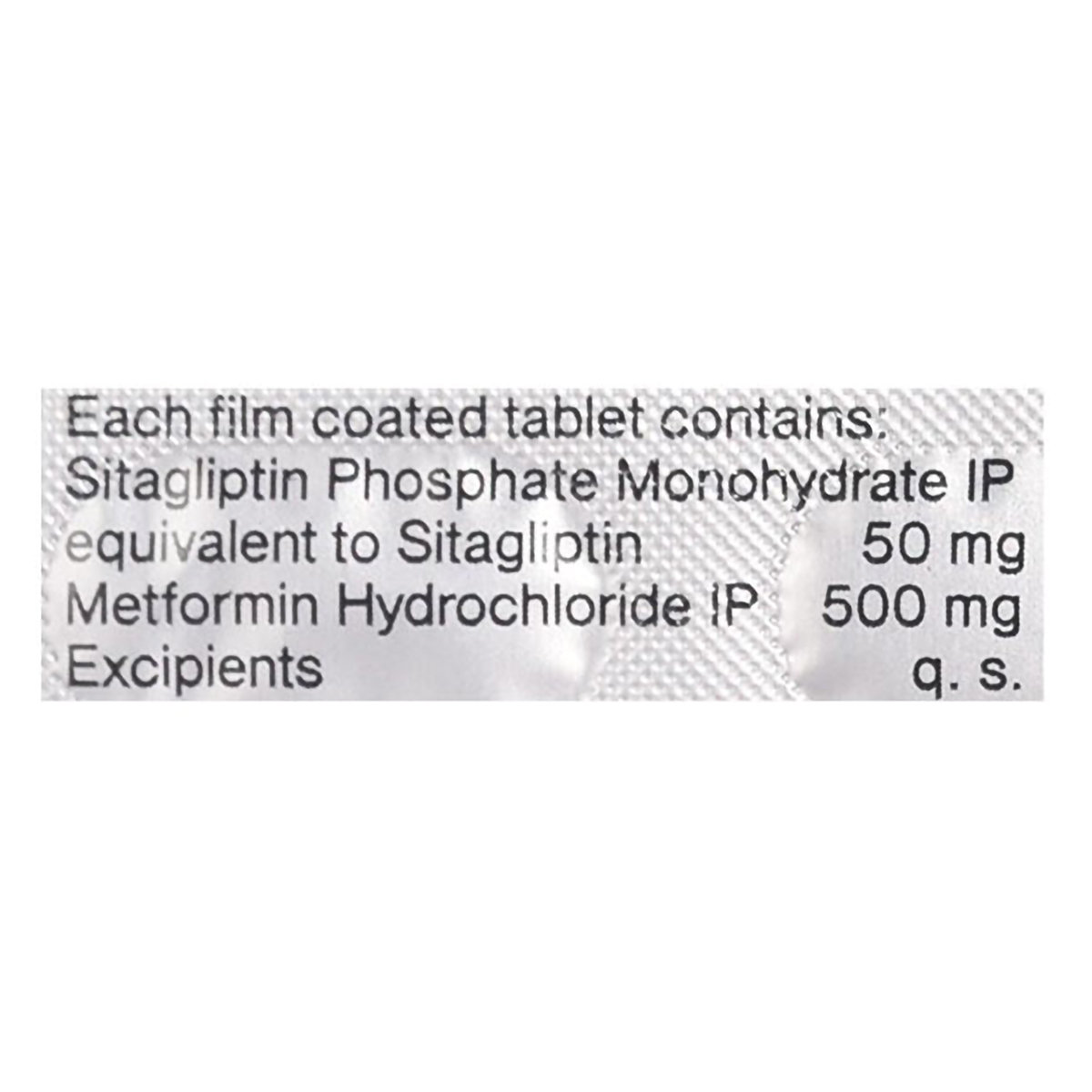 Sitared-M 50 mg/500 mg Tablet 15's, Pack of 15 TabletS Sitared-M 50 mg/500 mg Tablet 15's, Pack of 15 TabletS