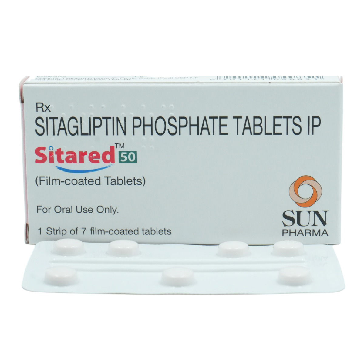Sitared 50 Tablet 7's, Pack of 7 TabletS Sitared 50 Tablet 7's, Pack of 7 TabletS