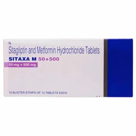 Sitaxa M 50 mg/500 mg Tablet 15's