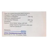 Sitara M 100/500 mg Tablet 10's, Pack of 10 TabletS