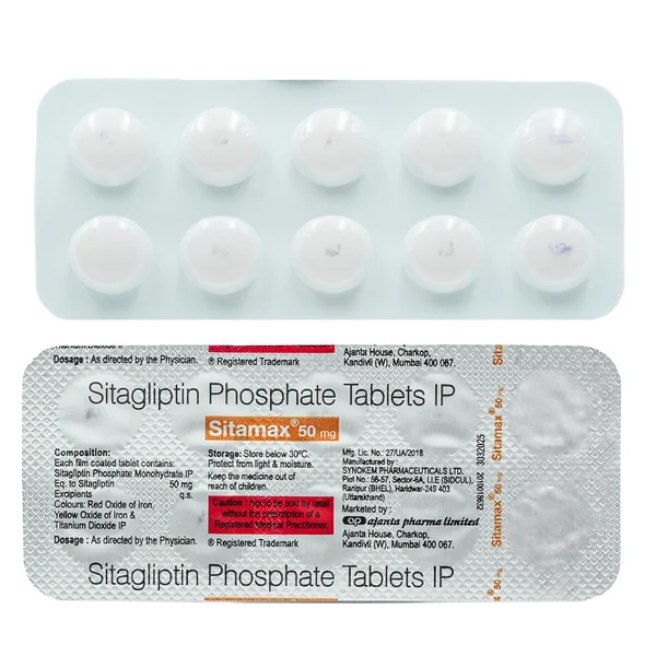 Sitamax 50 mg Tablet 10's