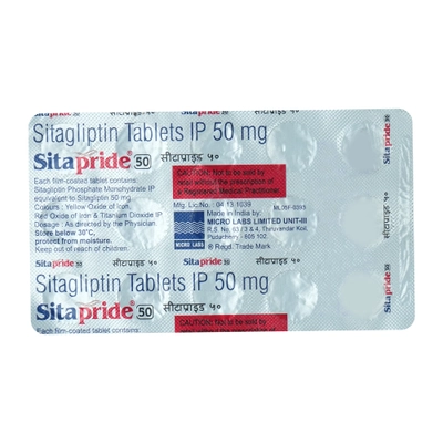 Sitapride 50 Tablet 15's, Pack of 15 TabletS