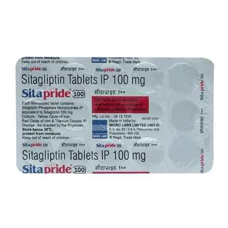 Sitapride 100 Tablet 15's