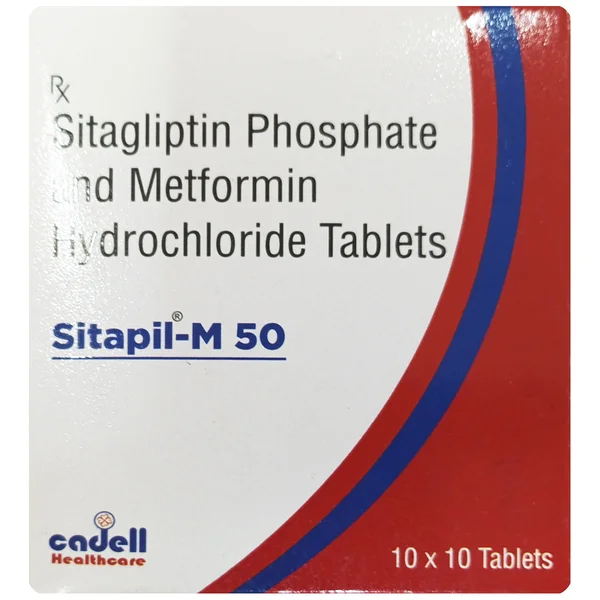 Sitapil M 50 Tablet 10's