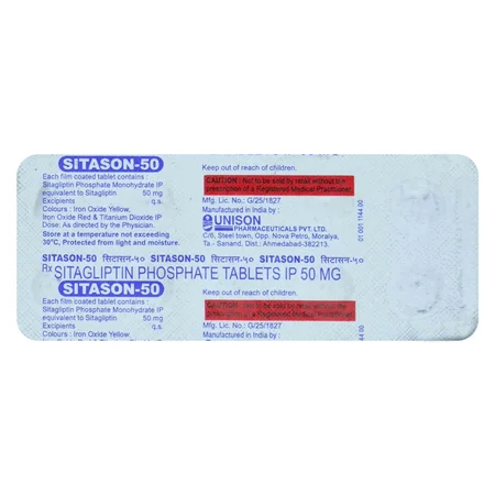 Sitason-50 Tablet 10's