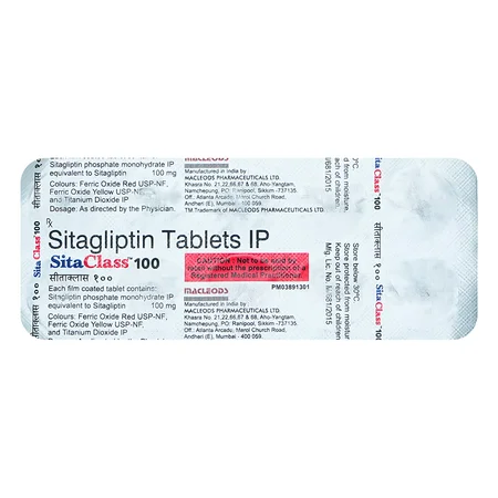 Sitaclass 100 Tablet 10's