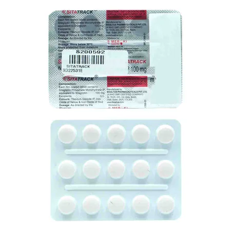 Sitatrack 100 Tablet 15's