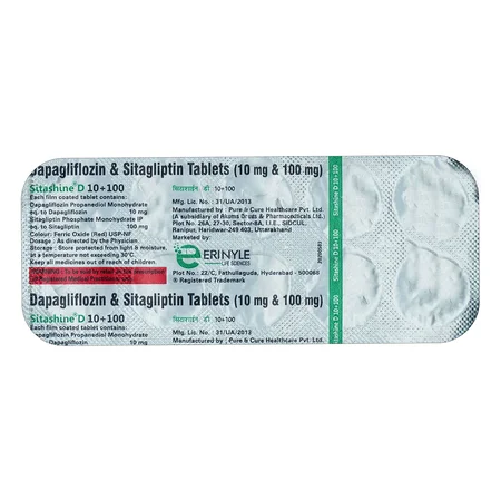 Sitashine D 10/100 Tablet 10's