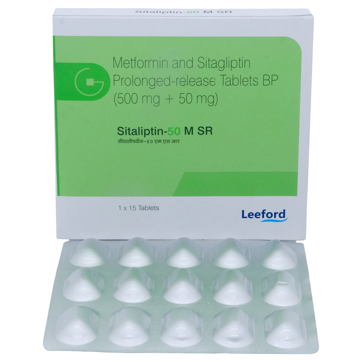 Sitaliptin-50 M SR Tablet 15's, Pack of 15 TabletS Sitaliptin-50 M SR Tablet 15's, Pack of 15 TabletS