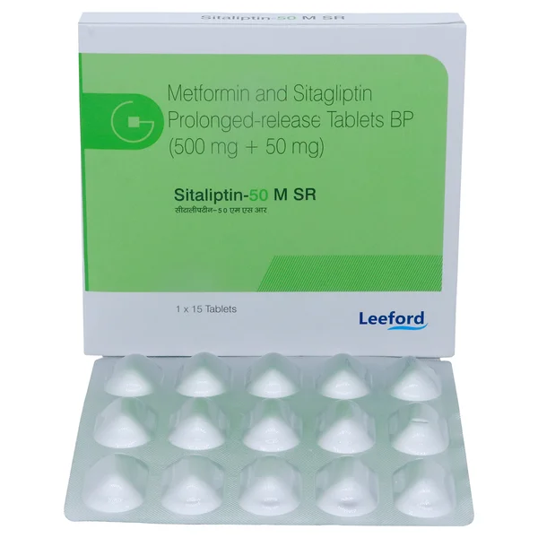 Sitaliptin-50 M SR Tablet 15's