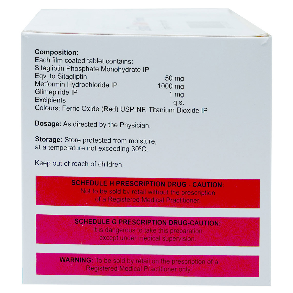 Sitamax GM 1 Forte Tablet 10's, Pack of 10 TabletS Sitamax GM 1 Forte Tablet 10's, Pack of 10 TabletS