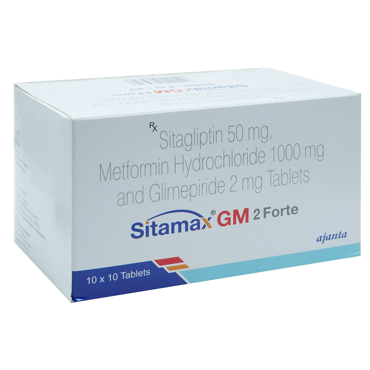 Sitamax GM 2 Forte Tablet 10's, Pack of 10 TabletS Sitamax GM 2 Forte Tablet 10's, Pack of 10 TabletS