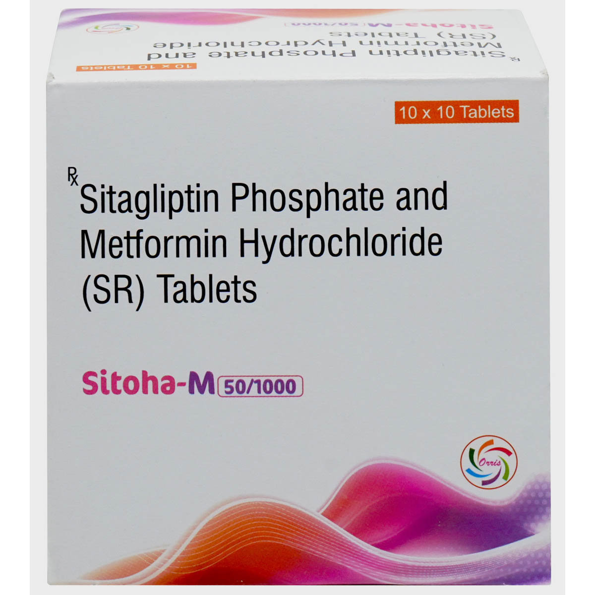 Sitoha-M 50 mg/1000 mg Tablet 10's, Pack of 10 TABLETS Sitoha-M 50 mg/1000 mg Tablet 10's, Pack of 10 TABLETS