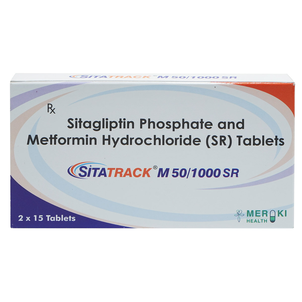 Sitatrack M 50/1000 SR Tablet 15's, Pack of 15 TabletS Sitatrack M 50/1000 SR Tablet 15's, Pack of 15 TabletS