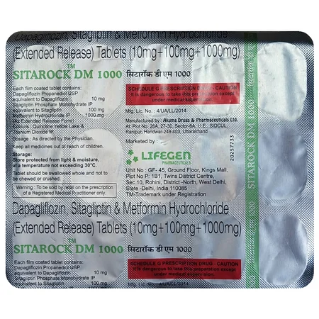 Sitarock DM 1000 Tablet 15's
