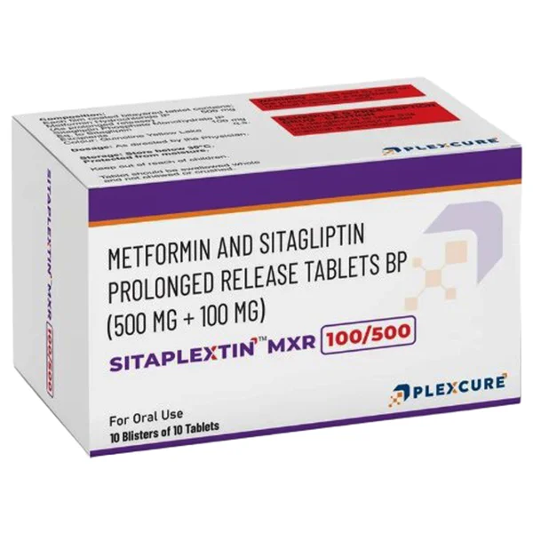 Sitaplextin MXR 100/500 Tablet 10's