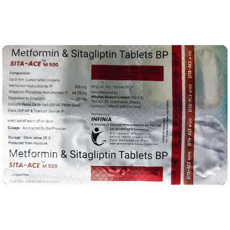 Sita-Ace M 500 Tablet 10's