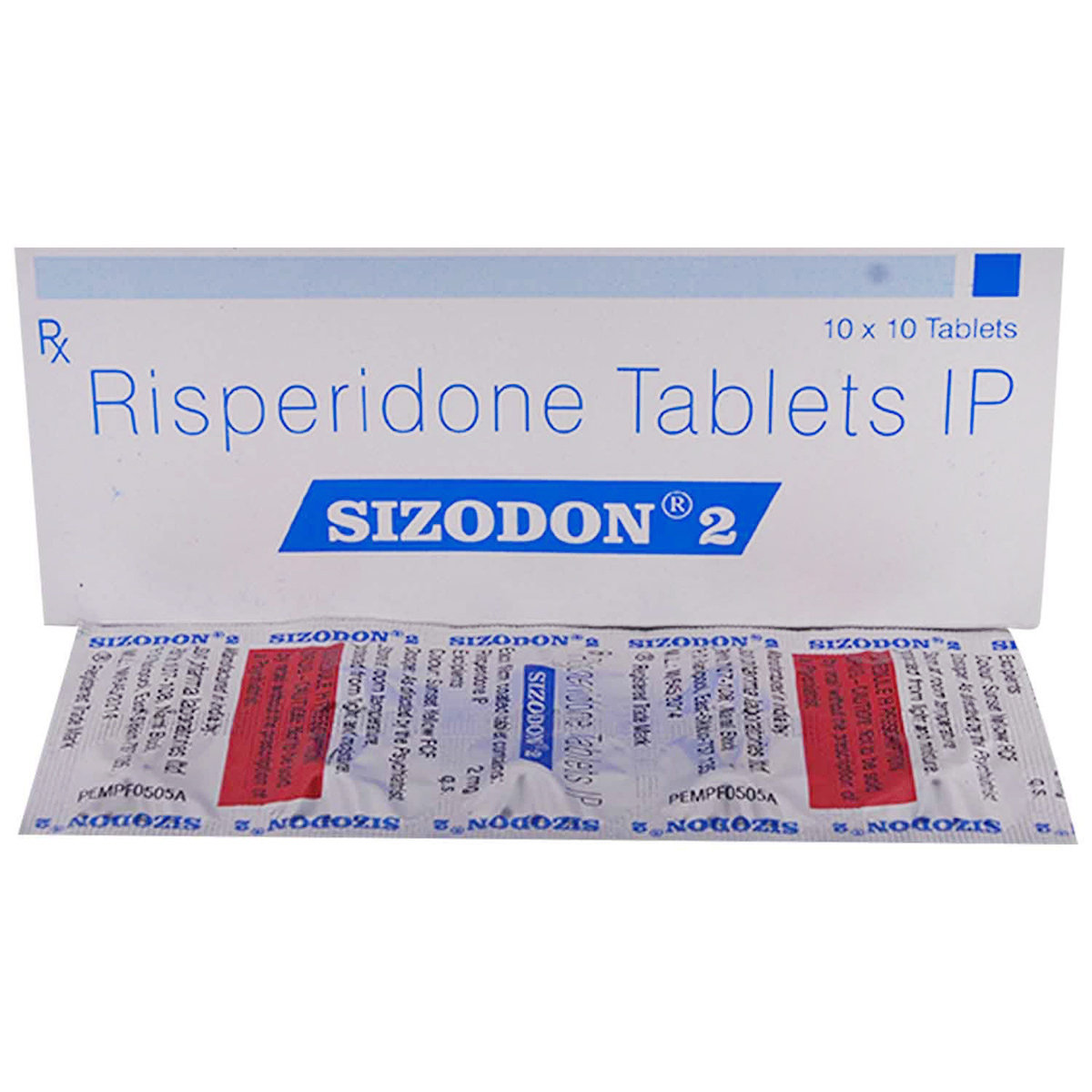 Sizodon 2 Tablet 10's, Pack of 10 TABLETS Sizodon 2 Tablet 10's, Pack of 10 TABLETS