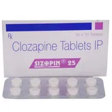 SIZOPIN 25MG TABLET, Pack of 10 TABLETS