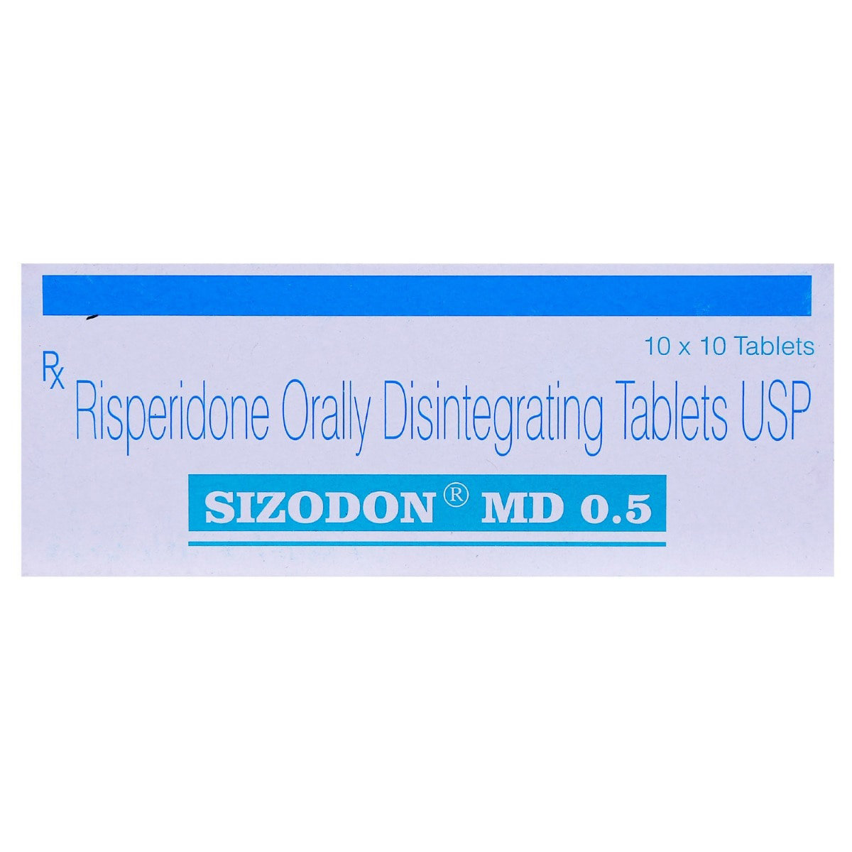 Sizodon MD 0.5 Tablet 10's, Pack of 10 TABLETS Sizodon MD 0.5 Tablet 10's, Pack of 10 TABLETS