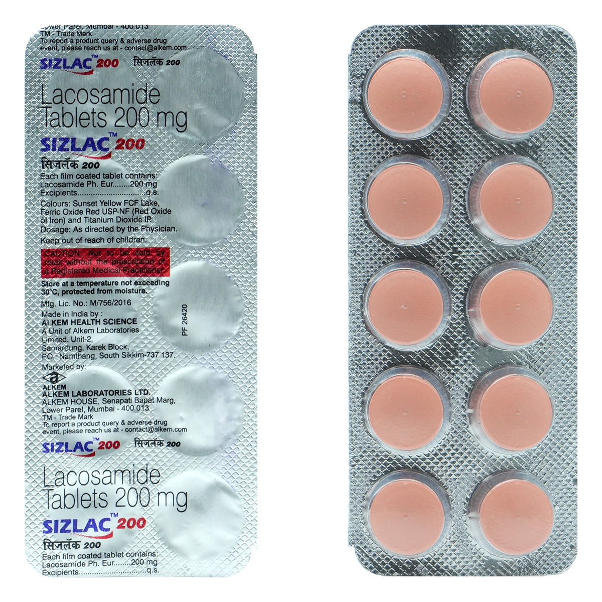 Sizlac 200Mg Tablet | Uses, Side Effects, Price | Apollo Pharmacy