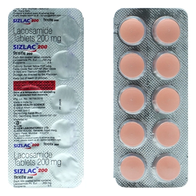 Sizlac 200 mg Tablet 10's, Pack of 10 TabletS