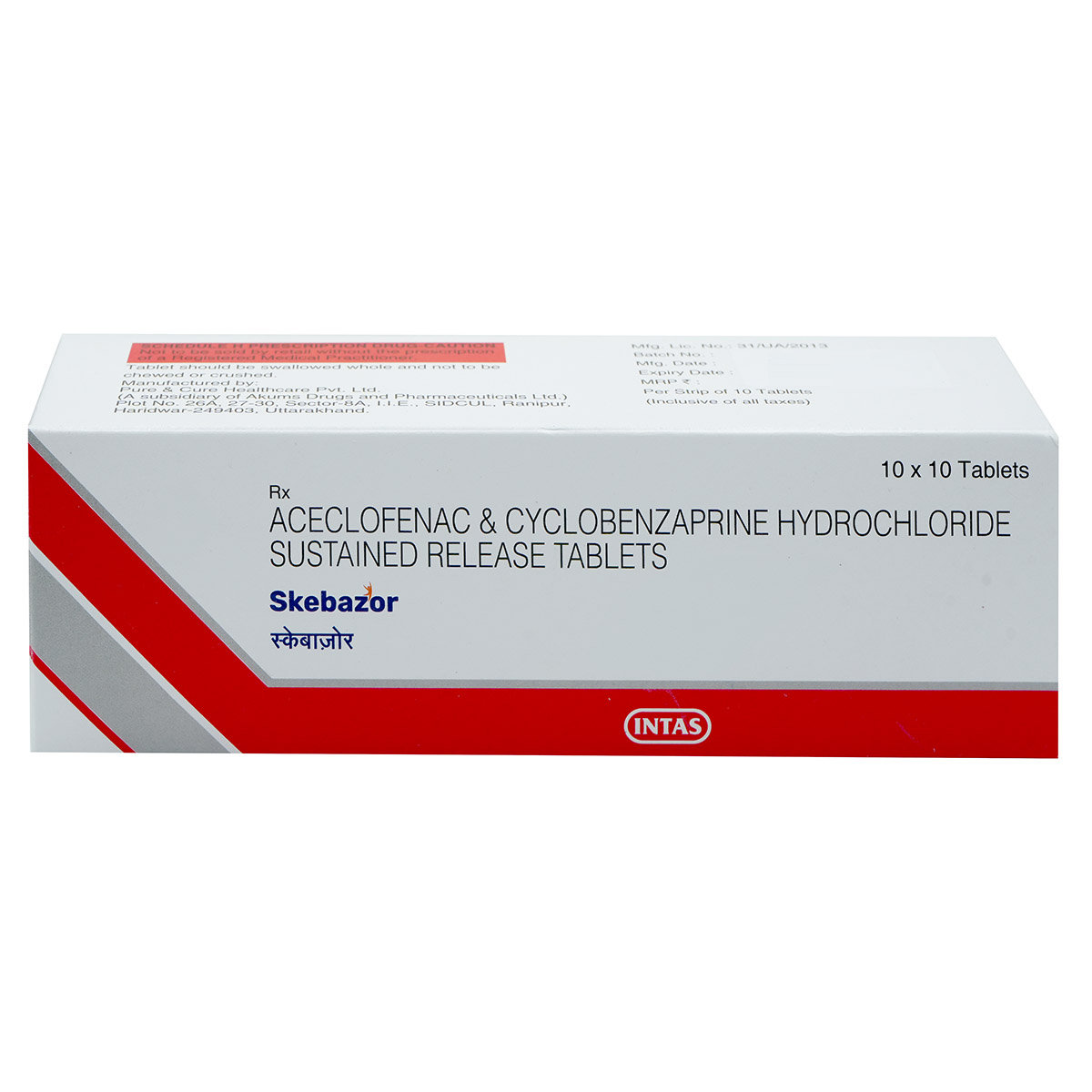 Skebazor Tablet 10's, Pack of 10 TabletS Skebazor Tablet 10's, Pack of 10 TabletS