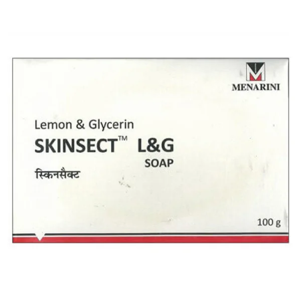 Skinsect L&amp;G Soap 100 gm | Lemon And Glyecrin | For Oily Skin, Pack of 1