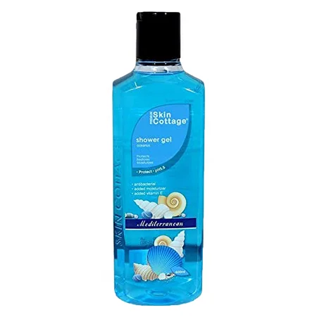 Skin Cottage Oceanus Shower Gel 400 ml | With Sea Minerals | Gently Cleanses, Protects & Moisturises | Protects Against Bacteria | Aquatic Ocean Fragrance | pH 5.5