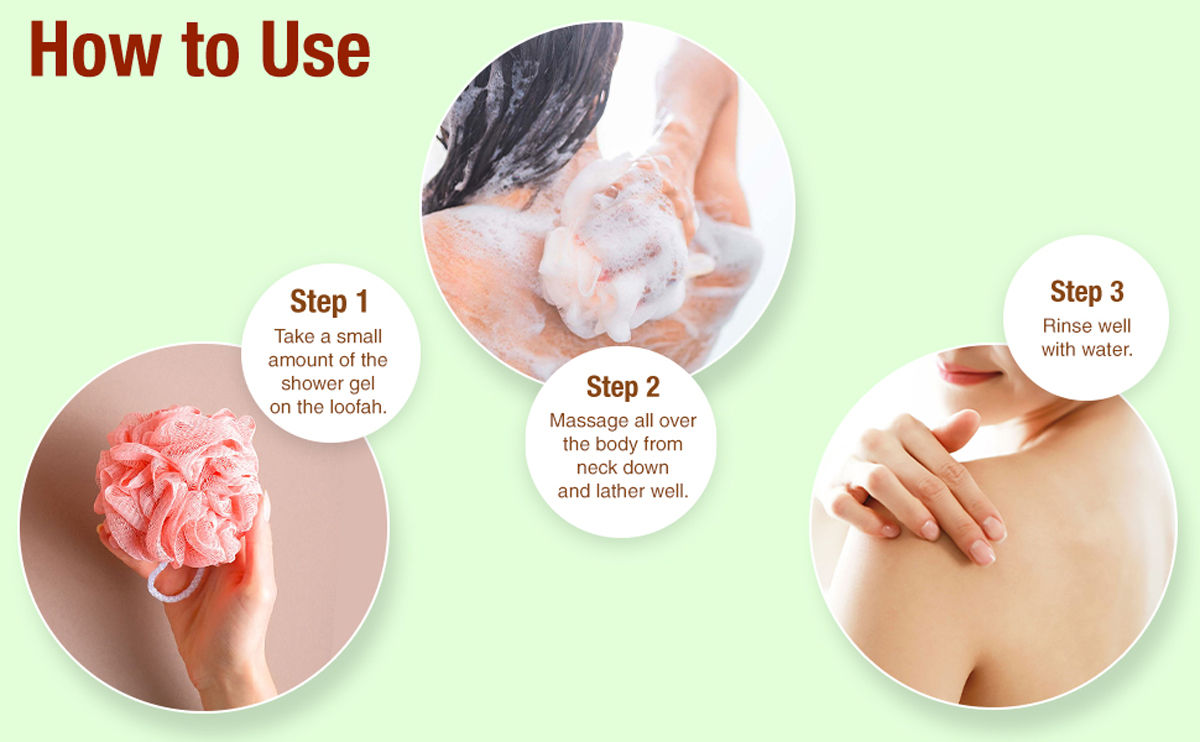 How to deals apply shower gel