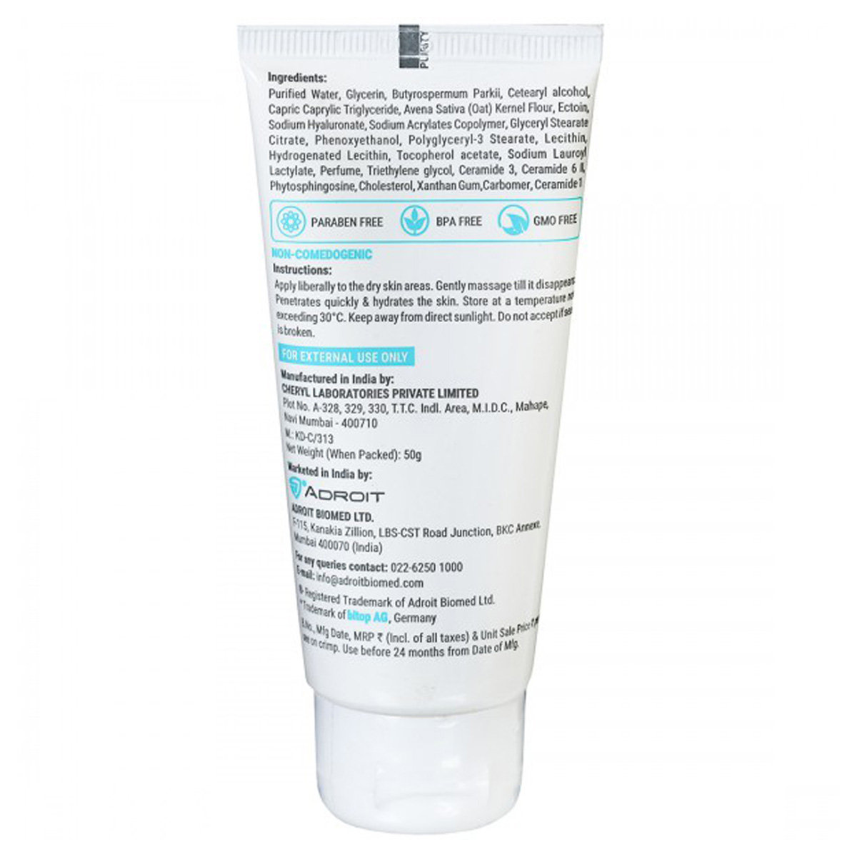 Skin Fay Moisturizing Cream 50 gm, Pack of 1 Skin Fay Moisturizing Cream 50 gm, Pack of 1