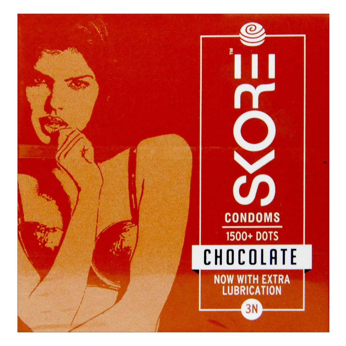 Buy Skore Chocolate Flavour Condoms, 3 Count Online